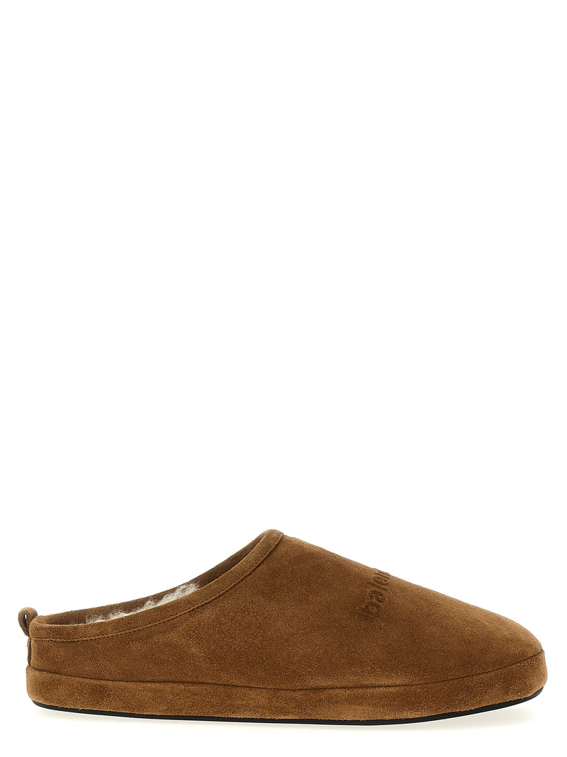 Balenciaga Brown Calfskin Mules - Alaska Sabots