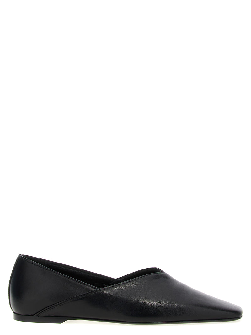 TOTEME Black Calfskin Ballerina Flats - The Everyday