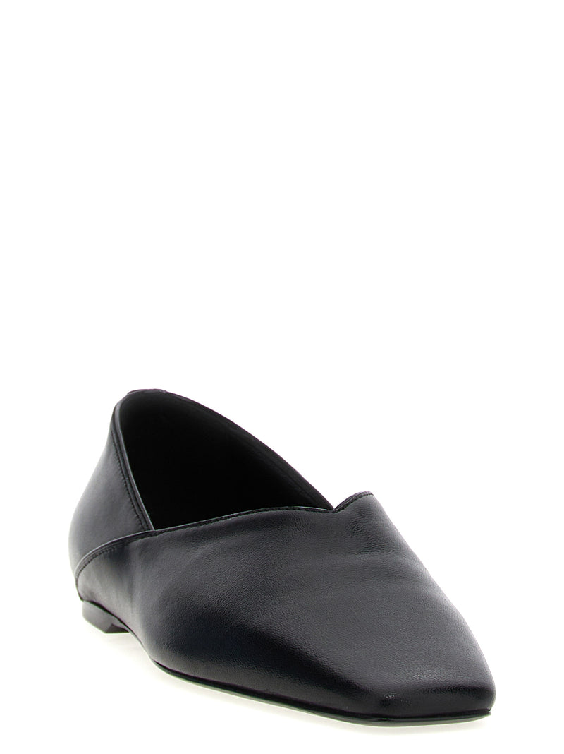 TOTEME Black Calfskin Ballerina Flats - The Everyday