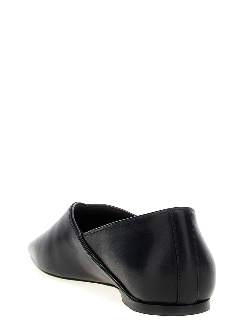 TOTEME Black Calfskin Ballerina Flats - The Everyday
