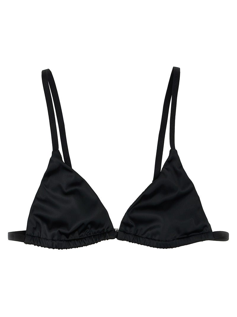 TOTEME Black Polyester Bralette - Elegant & Comfortable