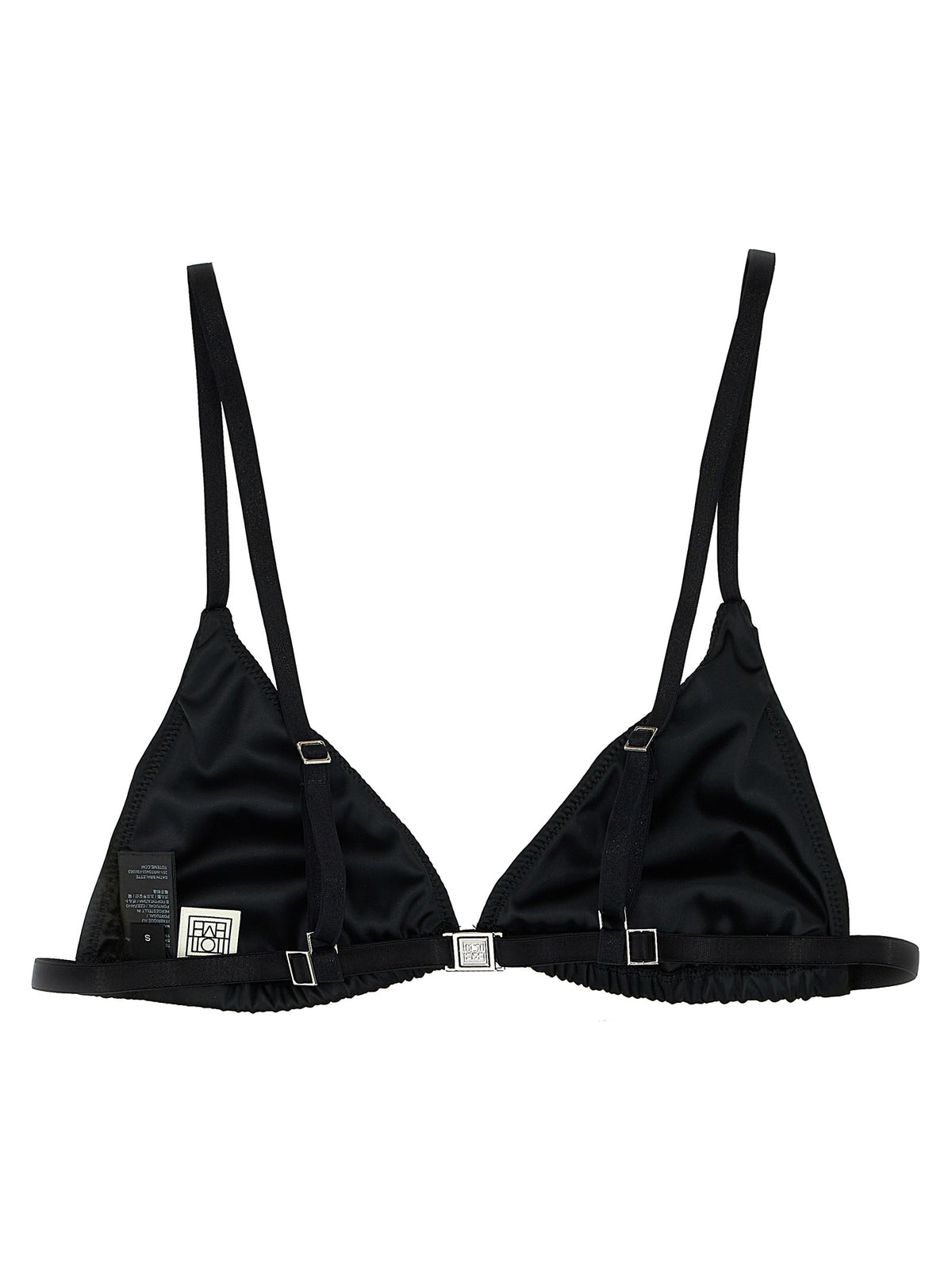 TOTEME Black Polyester Bralette - Elegant & Comfortable