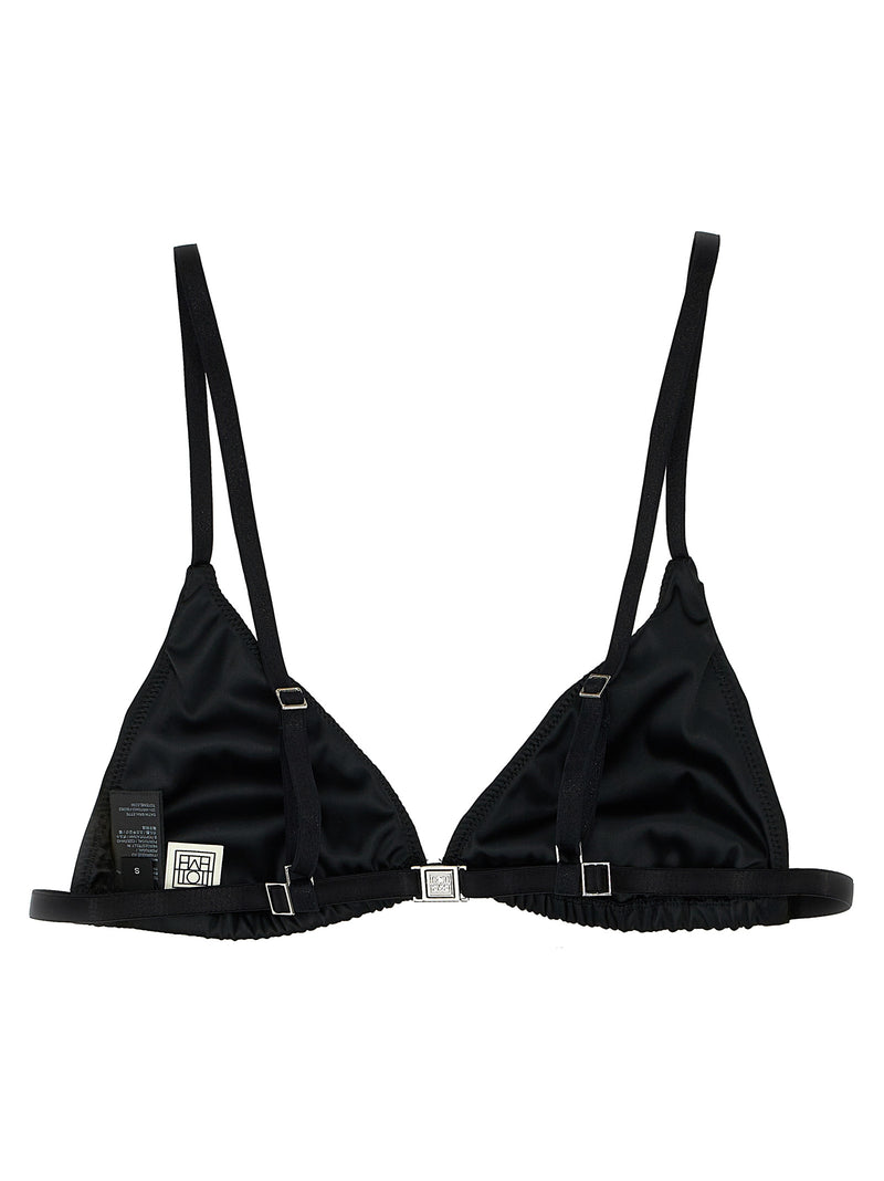 TOTEME Black Polyester Bralette - Elegant & Comfortable