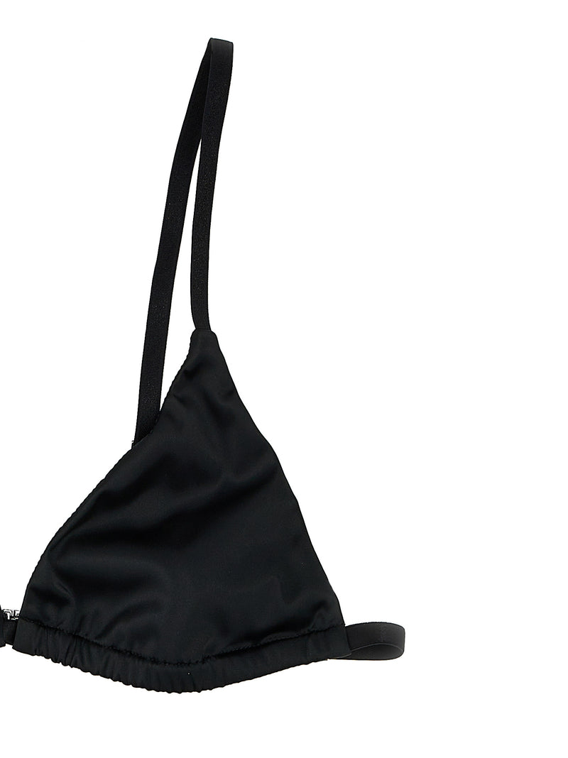 TOTEME Black Polyester Bralette - Elegant & Comfortable