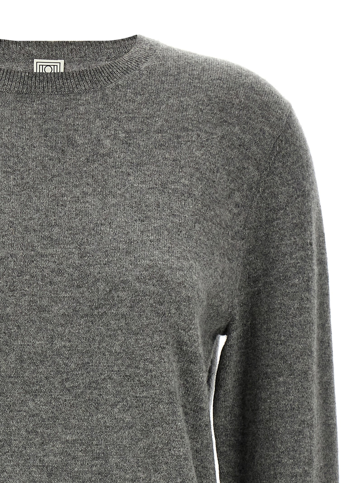 TOTEME Gray Cashmere Cardigan