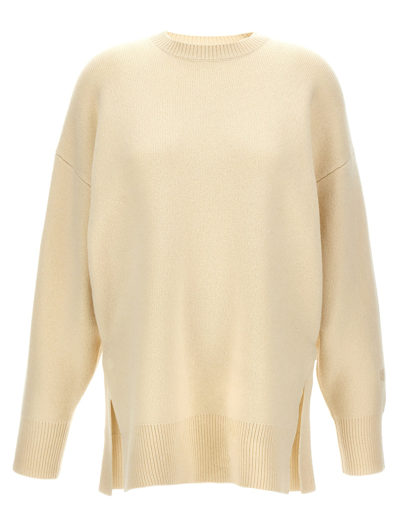 TOTEME White Wool Cardigan - Cozy Sophistication