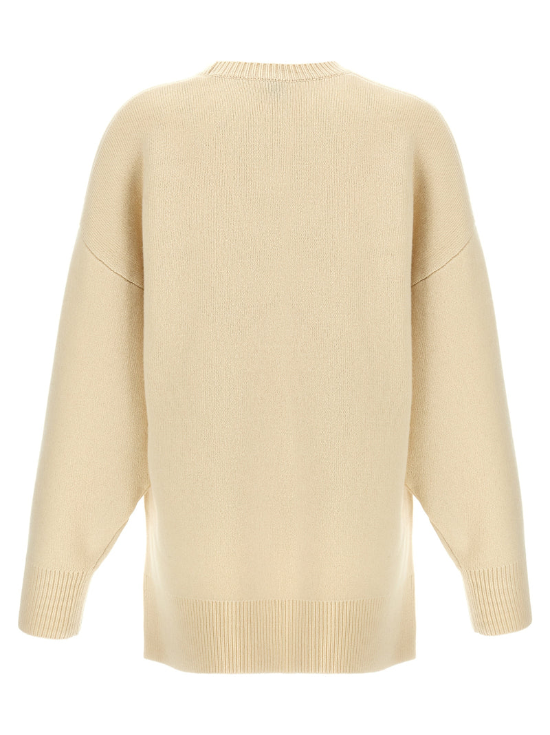 TOTEME White Wool Cardigan - Cozy Sophistication