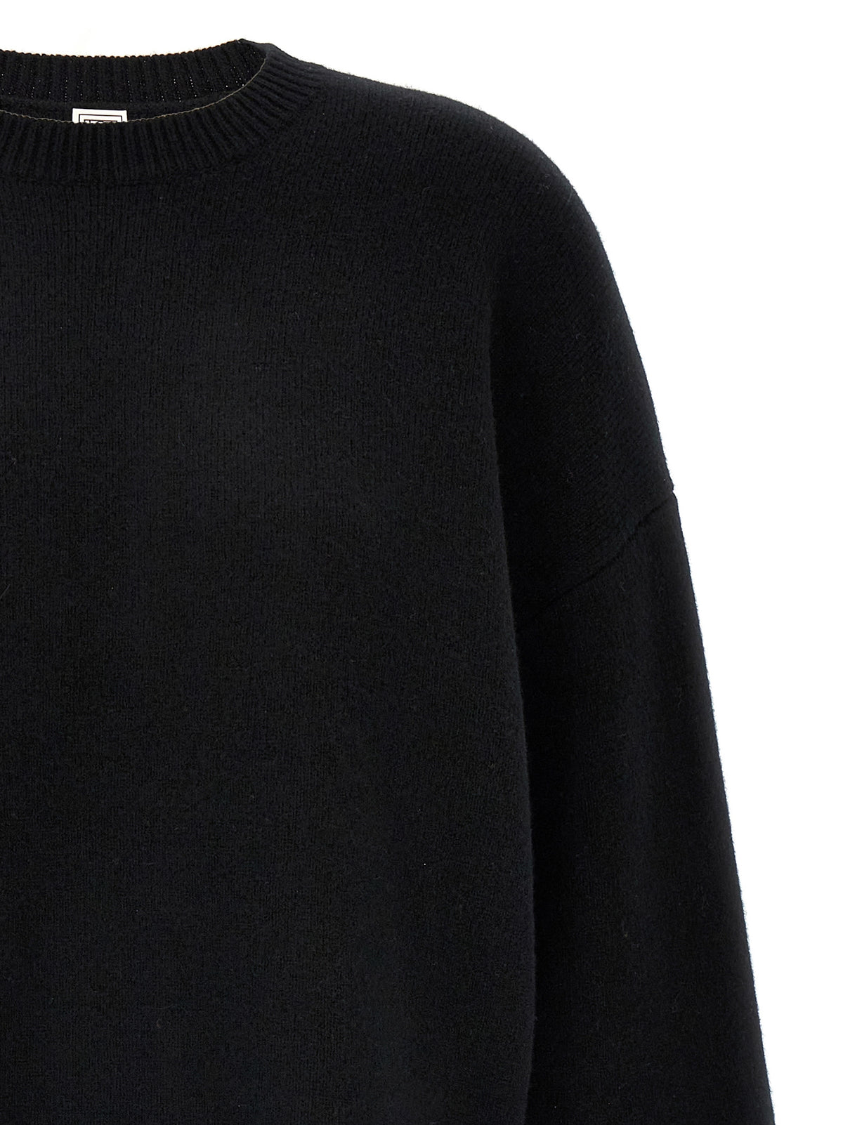 TOTEME Black Polyester Cardigan