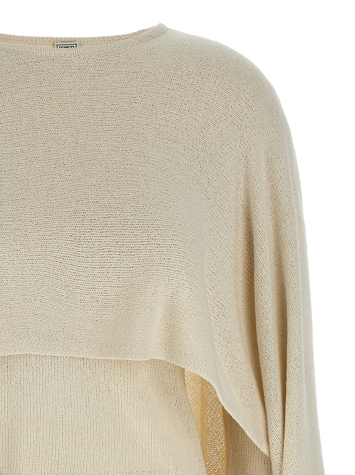 TOTEME Beige Silk Cardigan