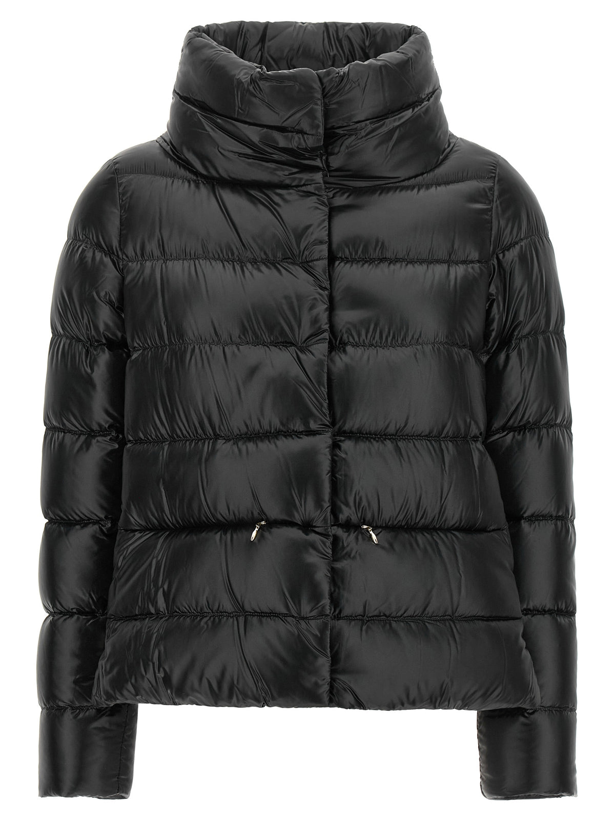 Herno Black Polyamide Full-Length Jacket