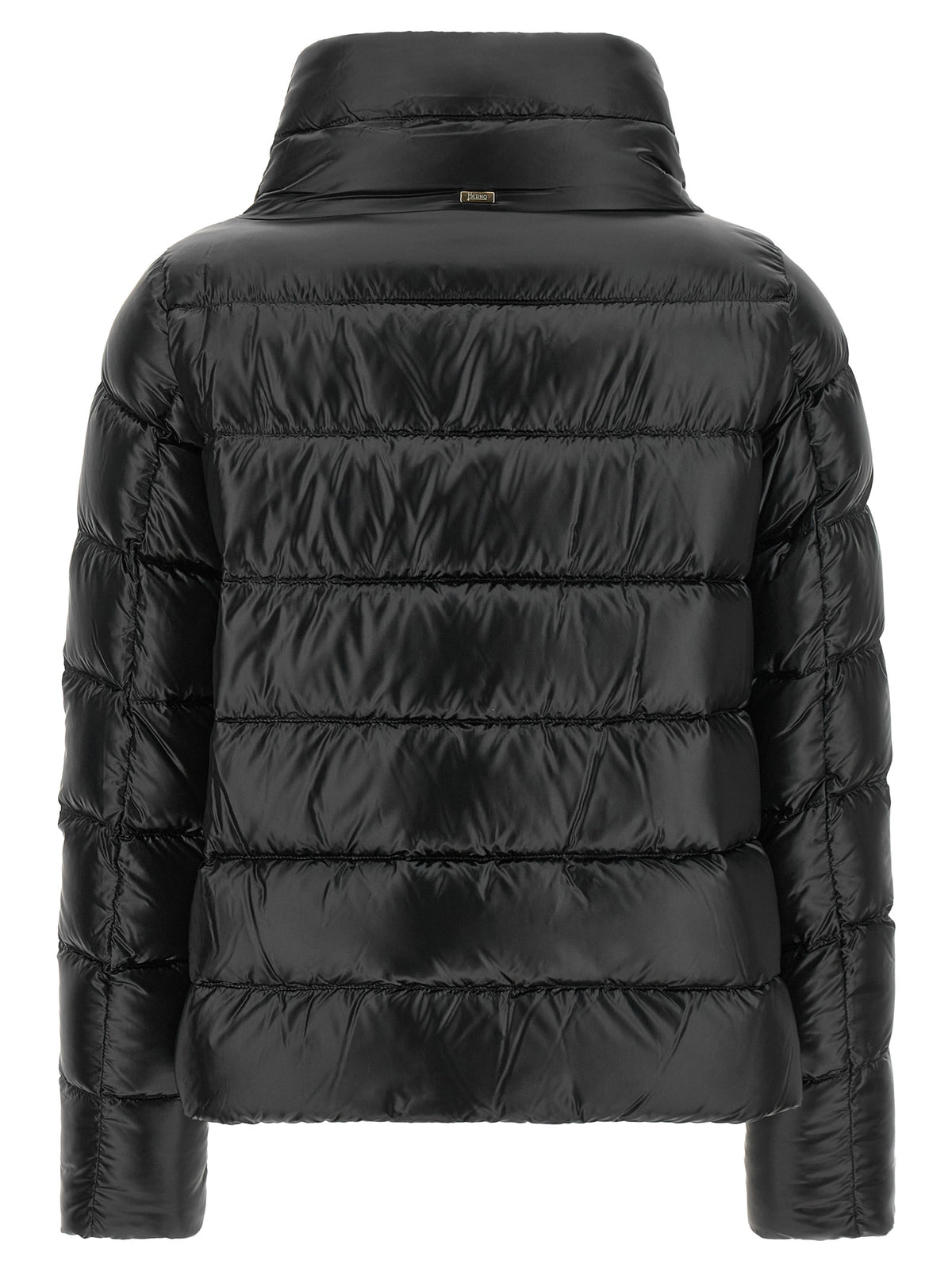 Herno Black Polyamide Full-Length Jacket