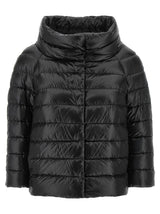 Herno Black Polyamide Full-Length Jacket