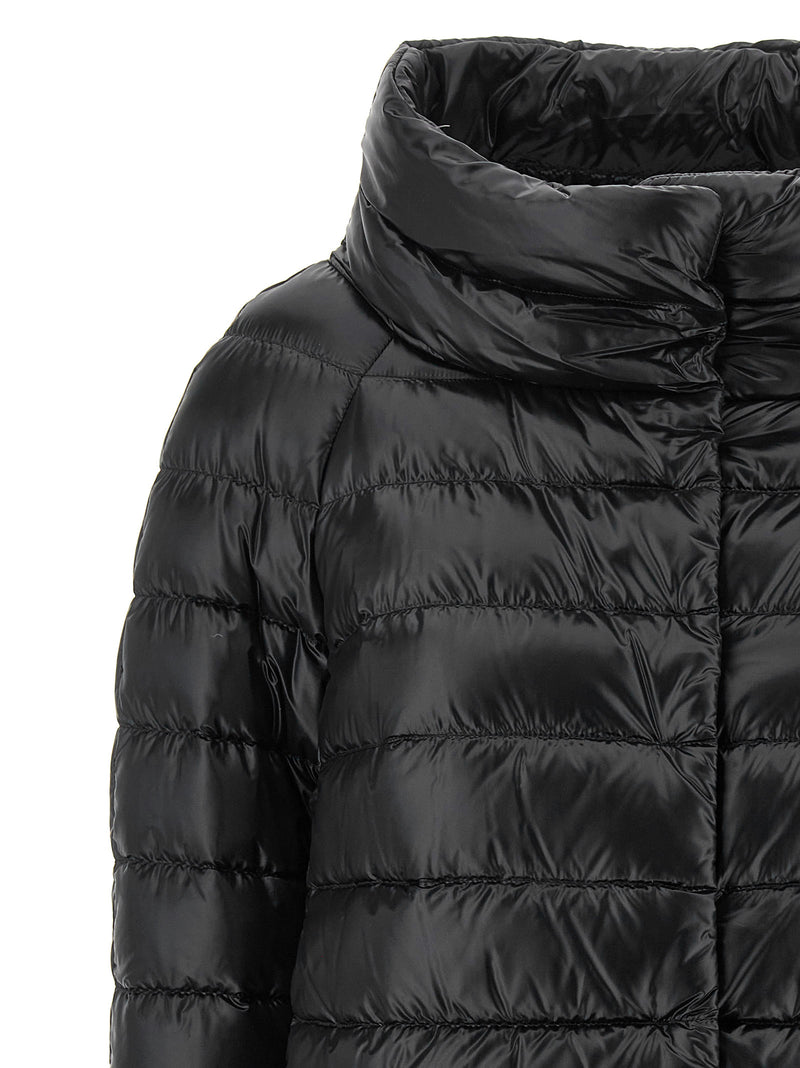 Herno Sofia Black Polyamide Full-Length Jacket