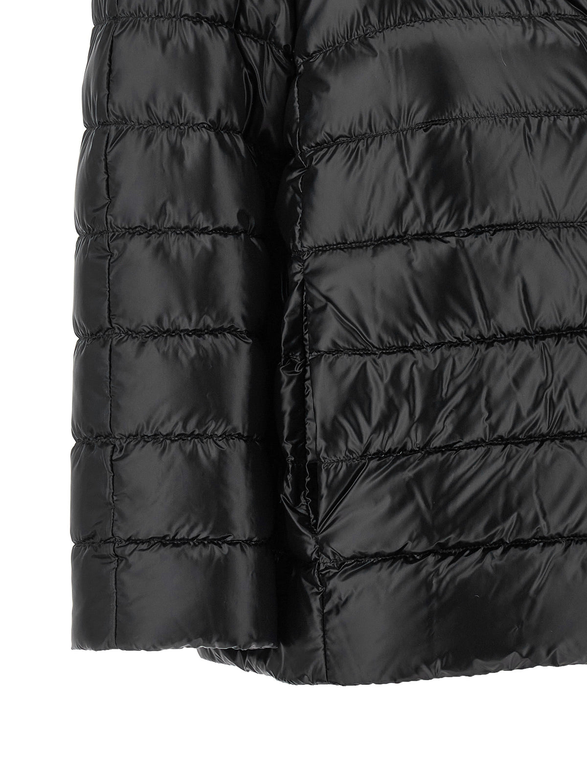 Herno Black Polyamide Full-Length Jacket