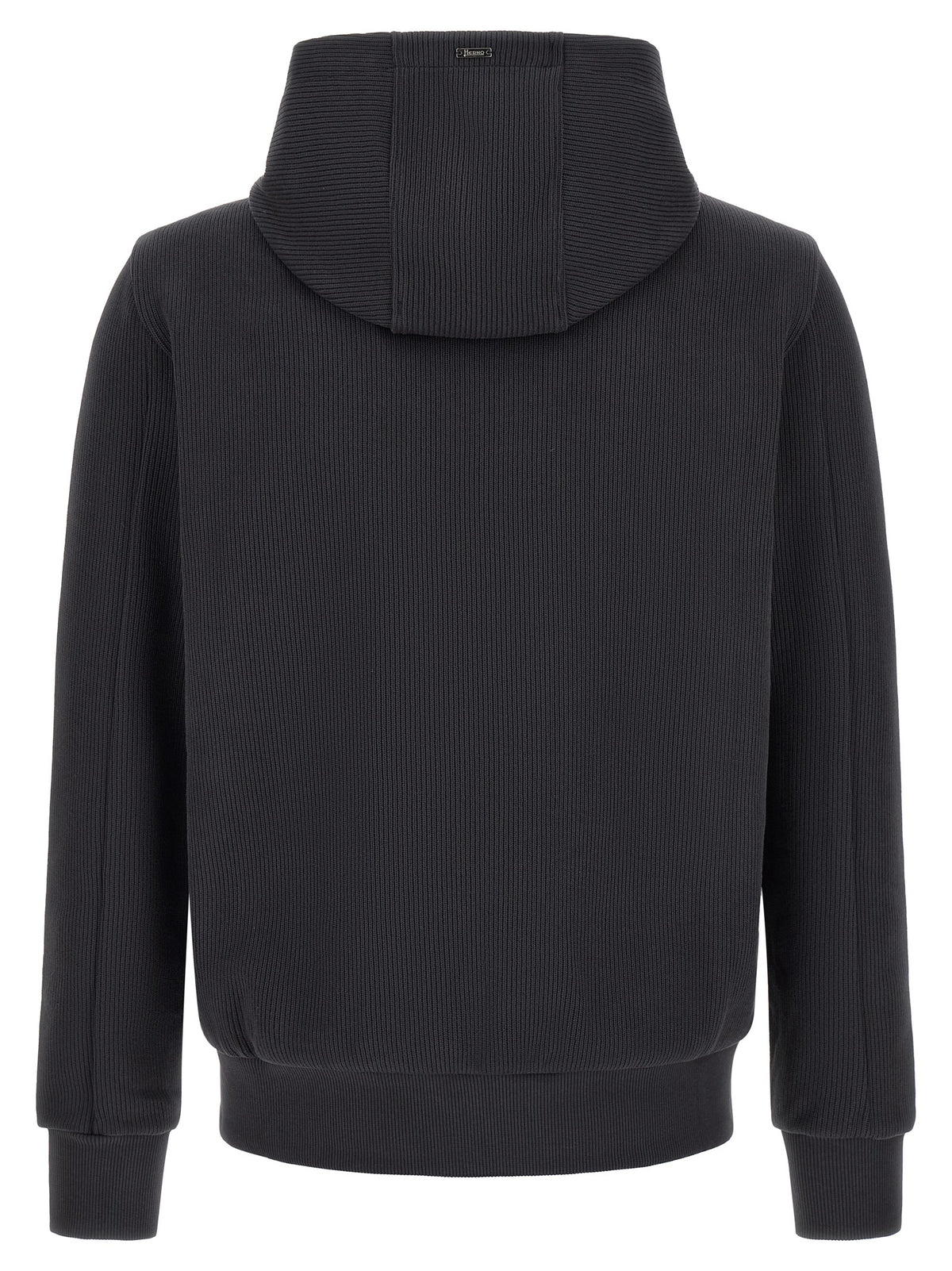 Herno Blue Cotton Shell Jacket