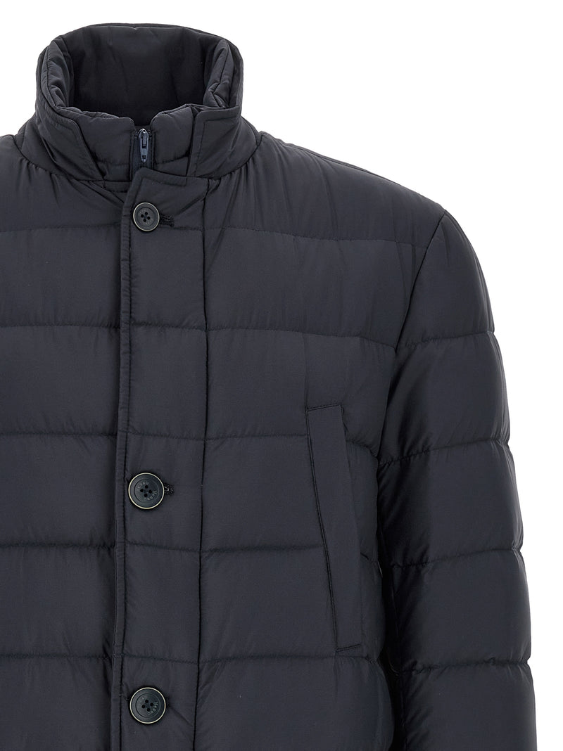 Herno Il Cappotto Blue Polyamide Down Jacket for Men