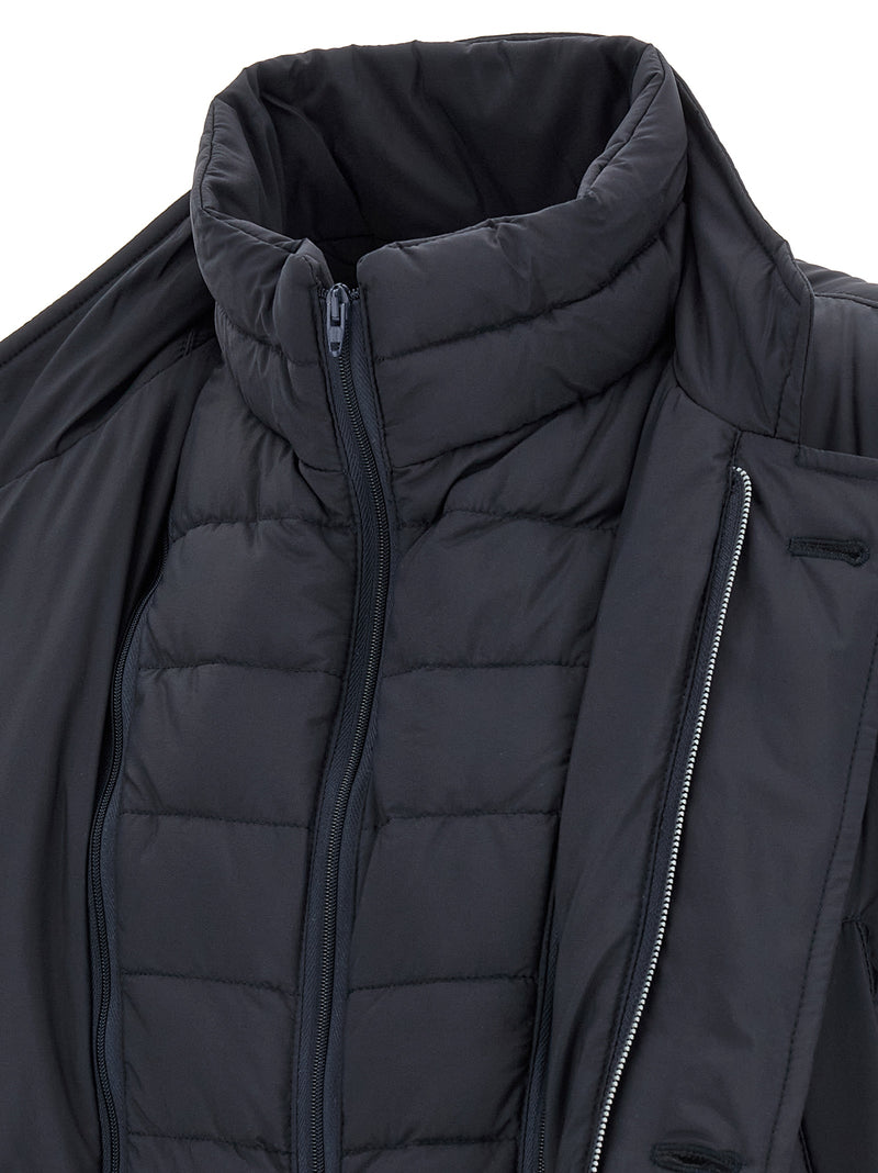 Herno Il Cappotto Blue Polyamide Down Jacket for Men