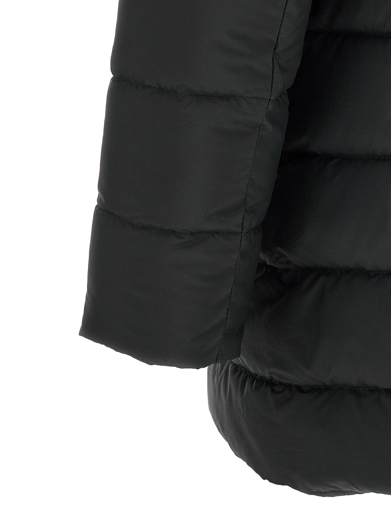 Herno Black Polyamide Full-Length Jacket - Il Cappotto