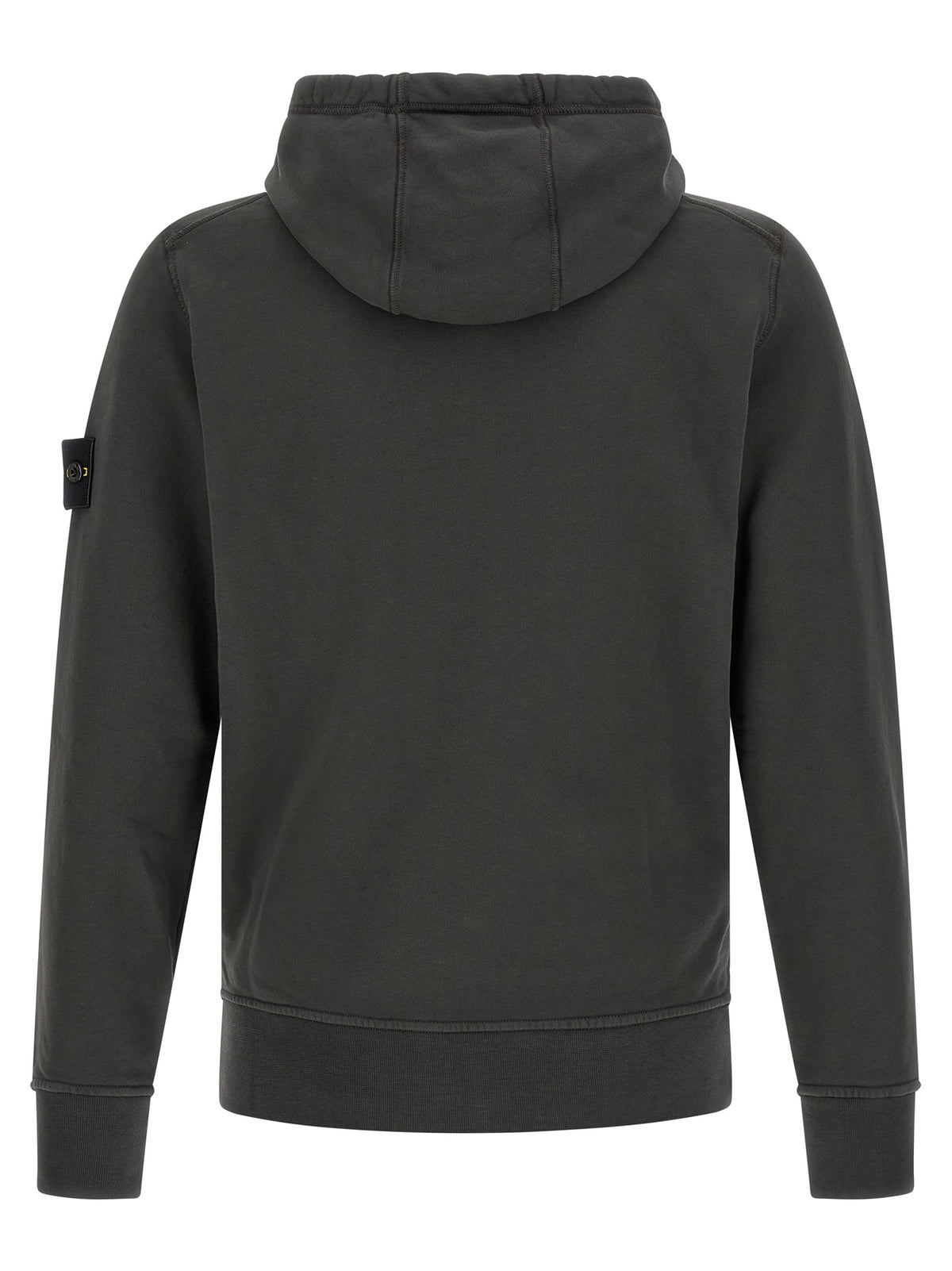 Stone Island Gray Cotton Sweatshirt