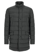Herno Gray Polyamide Coat
