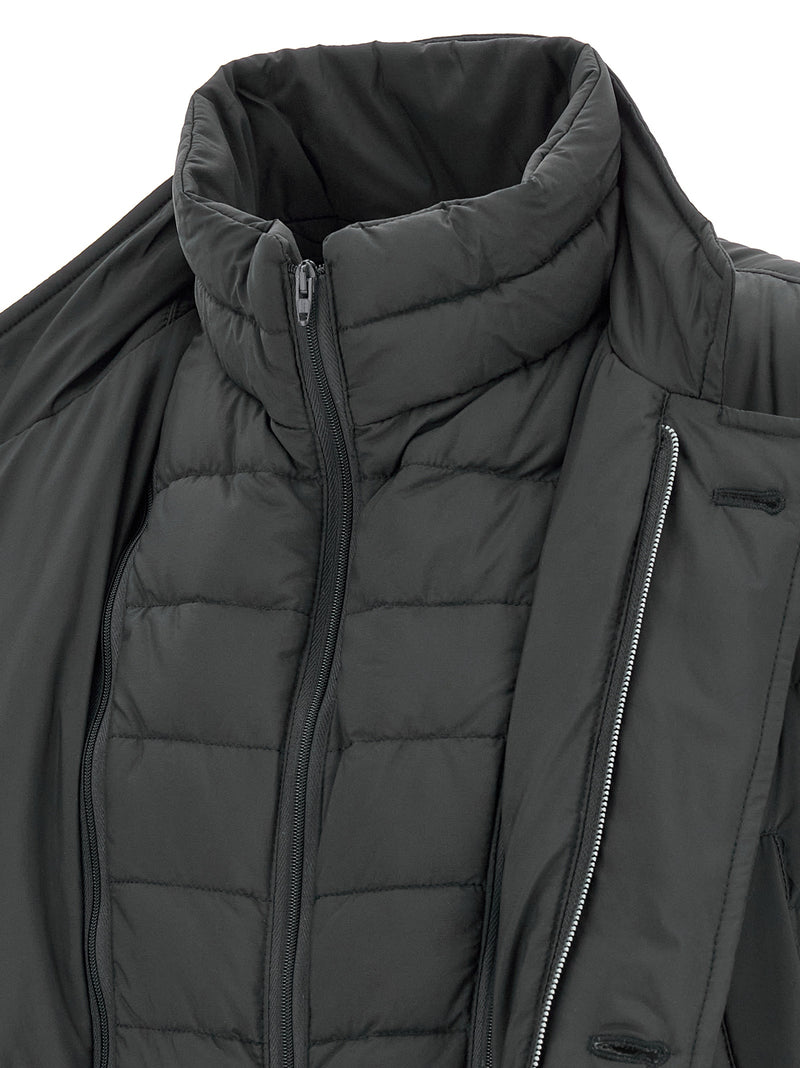 Herno Il Cappotto Gray Polyamide Coat for Men
