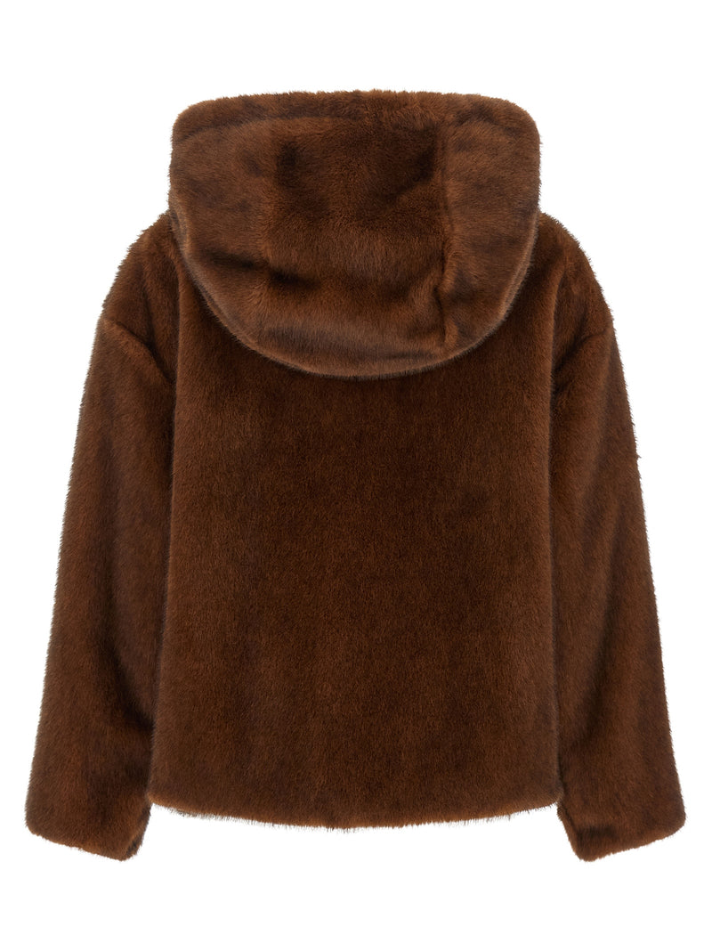 Herno Brown Polyester Bomber Jacket for Women