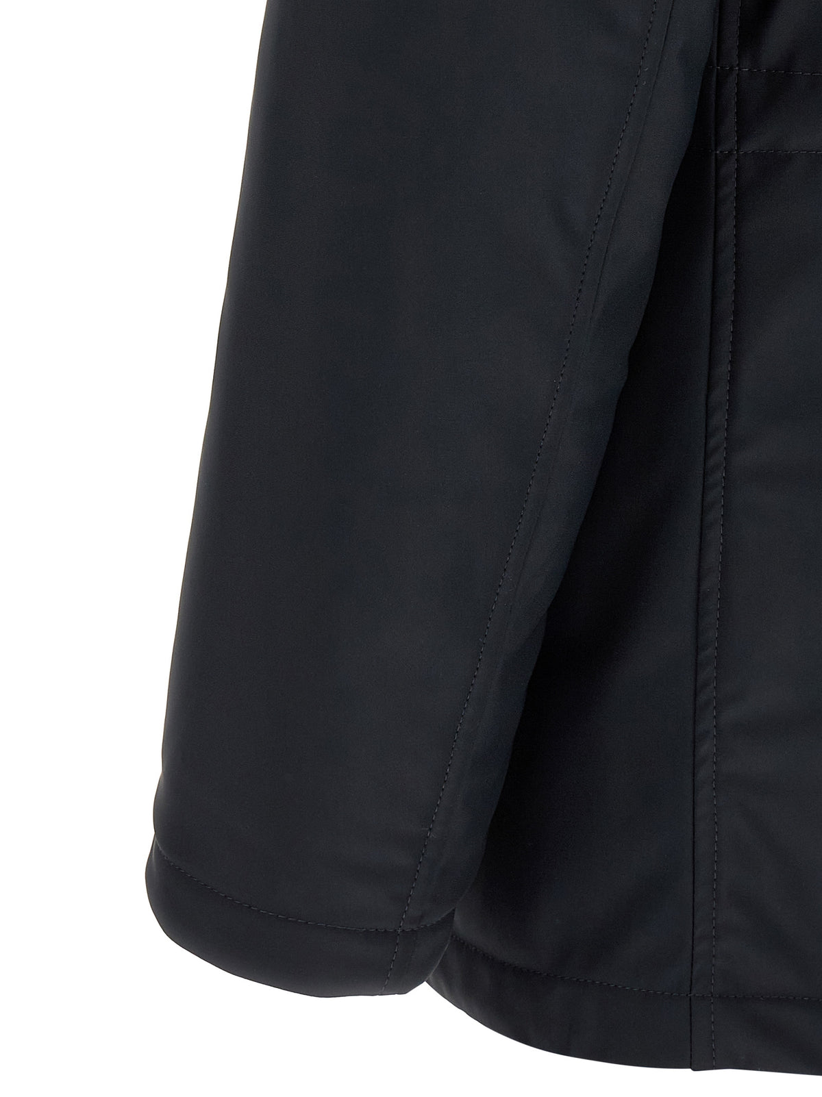 Herno Blue Polyamide Full-Length Jacket