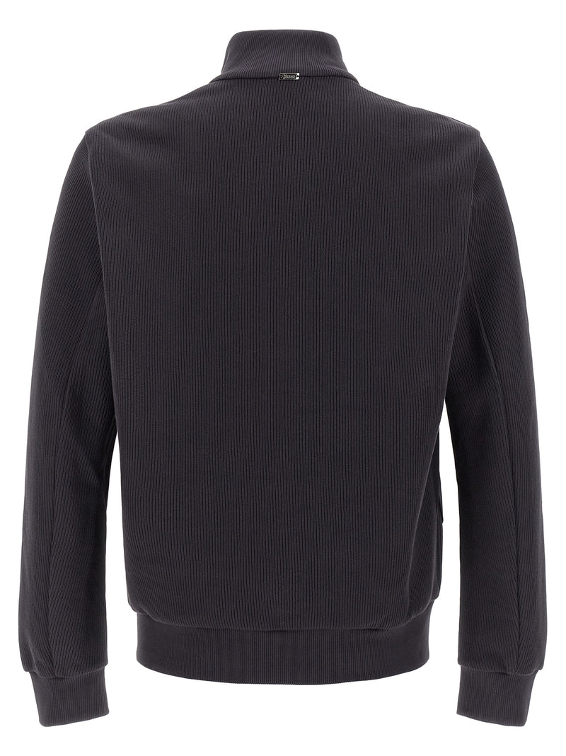 Herno Blue Cotton Jacket - Resort Collection