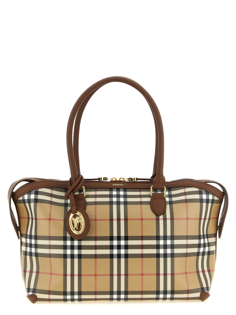 Burberry Beige Cotton Tote Bag - Stylish & Versatile