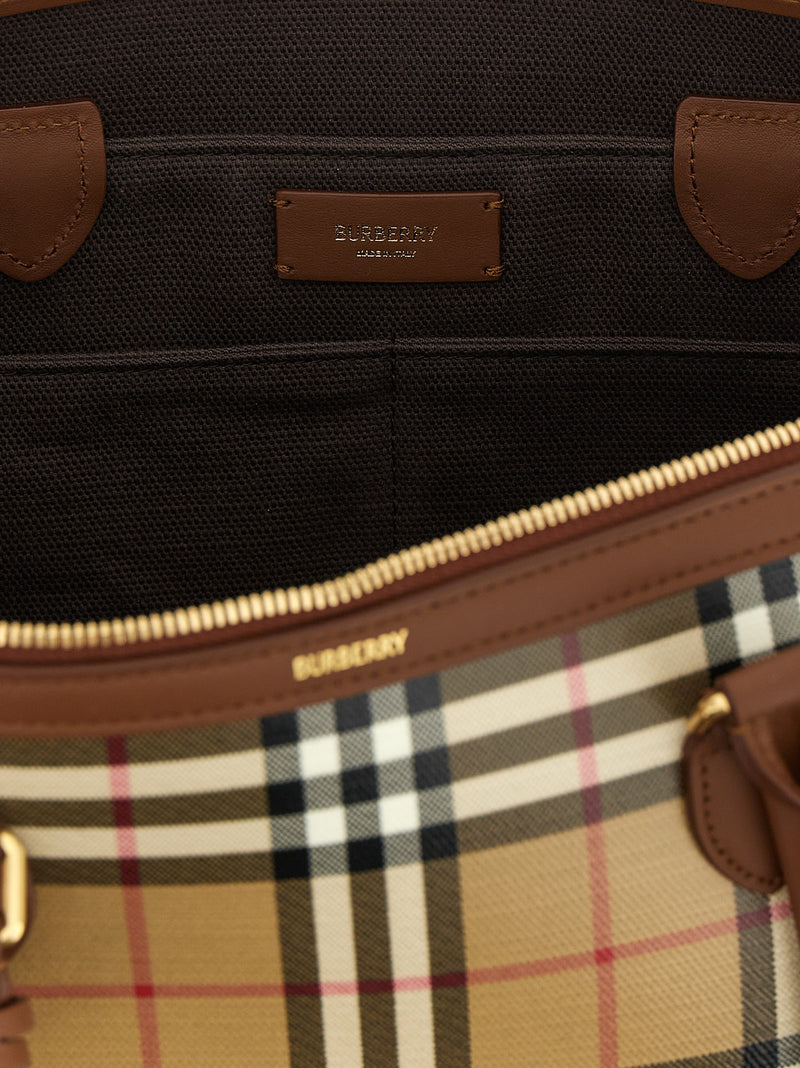 Burberry Beige Cotton Tote Bag - Stylish & Versatile