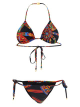 Dolce & Gabbana Multicolor Polyamide Bikini - Carretto Print