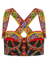 Dolce & Gabbana Multicolor Cotton Blouse