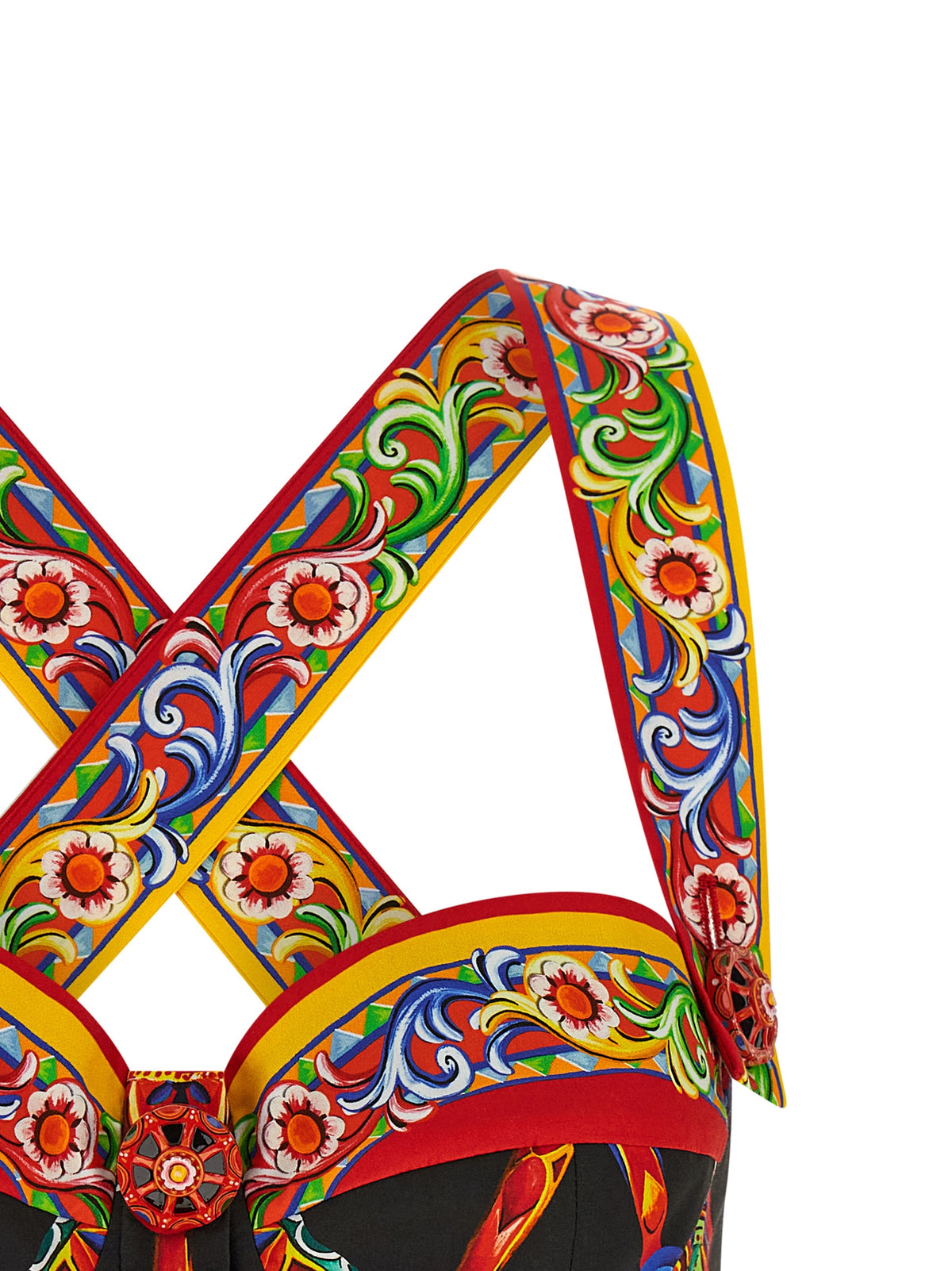 Dolce & Gabbana Multicolor Cotton Blouse