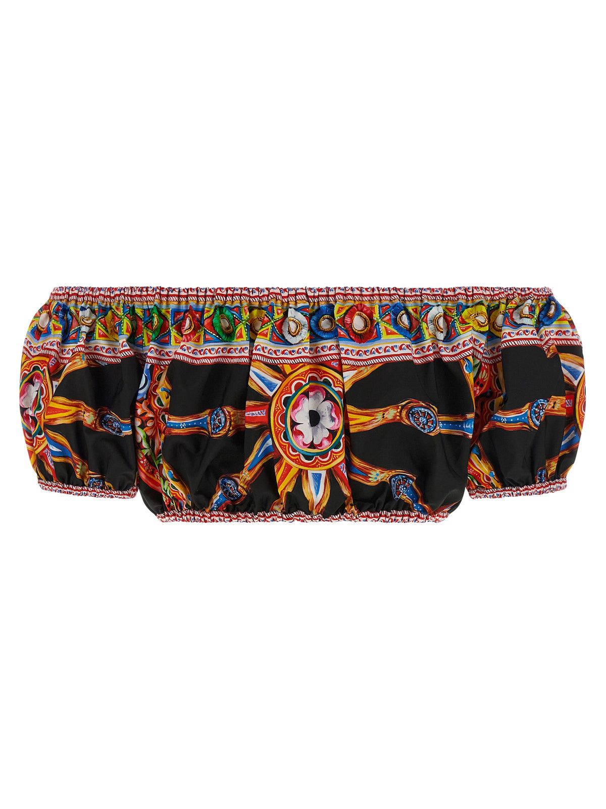 Dolce & Gabbana Multicolor Cotton Pattern Shirt