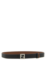 Fendi Multicolor Calfskin Regular Belt