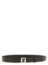 Fendi Brown Calfskin Regular Belt - Iconic Luxury Accessory