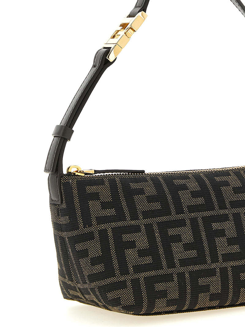 Fendi Vanity Brown Polyester Clutch Bag - Sophisticated Accessory