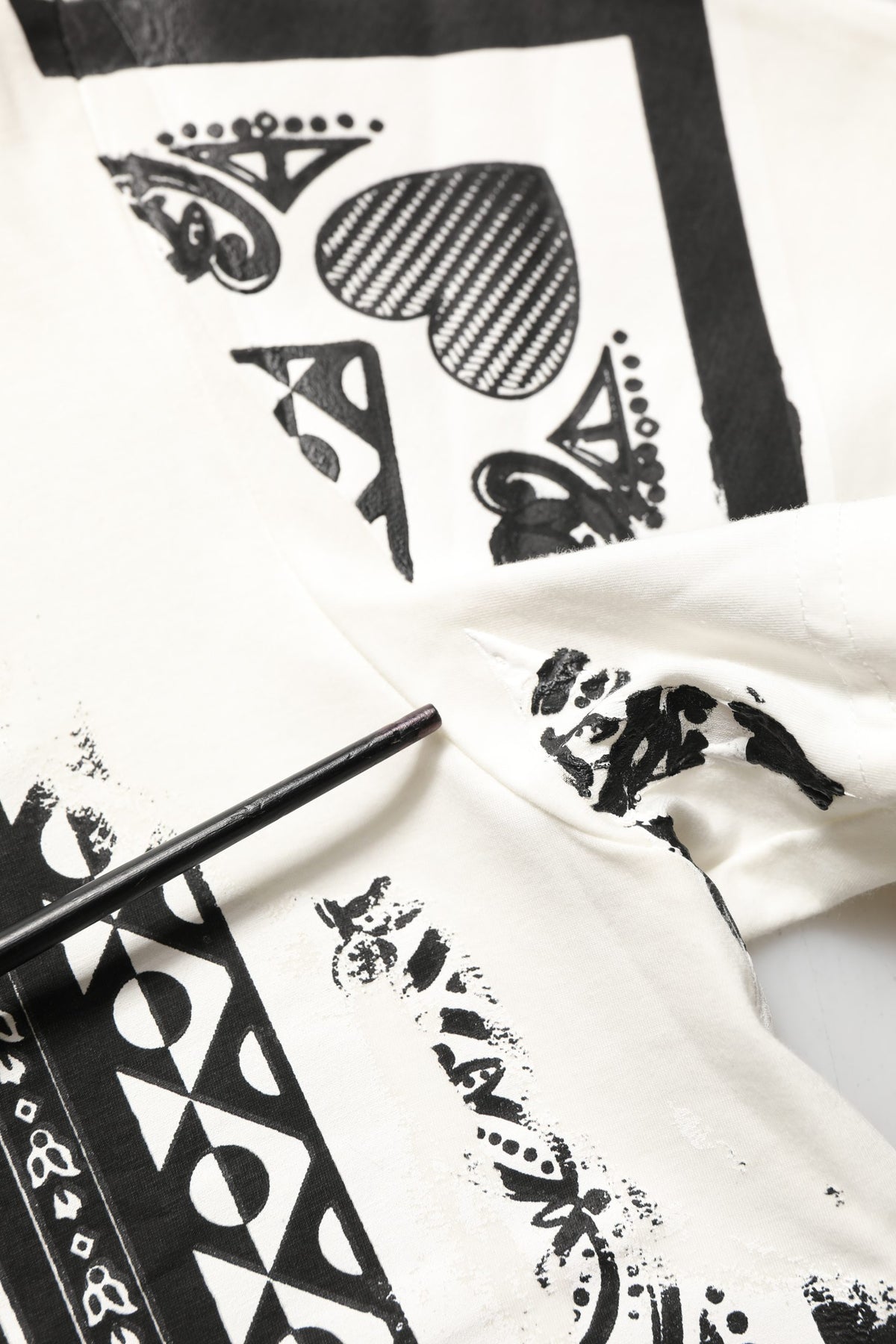 Dolce & Gabbana White Bandana Print Cotton Crew Neck T-shirt