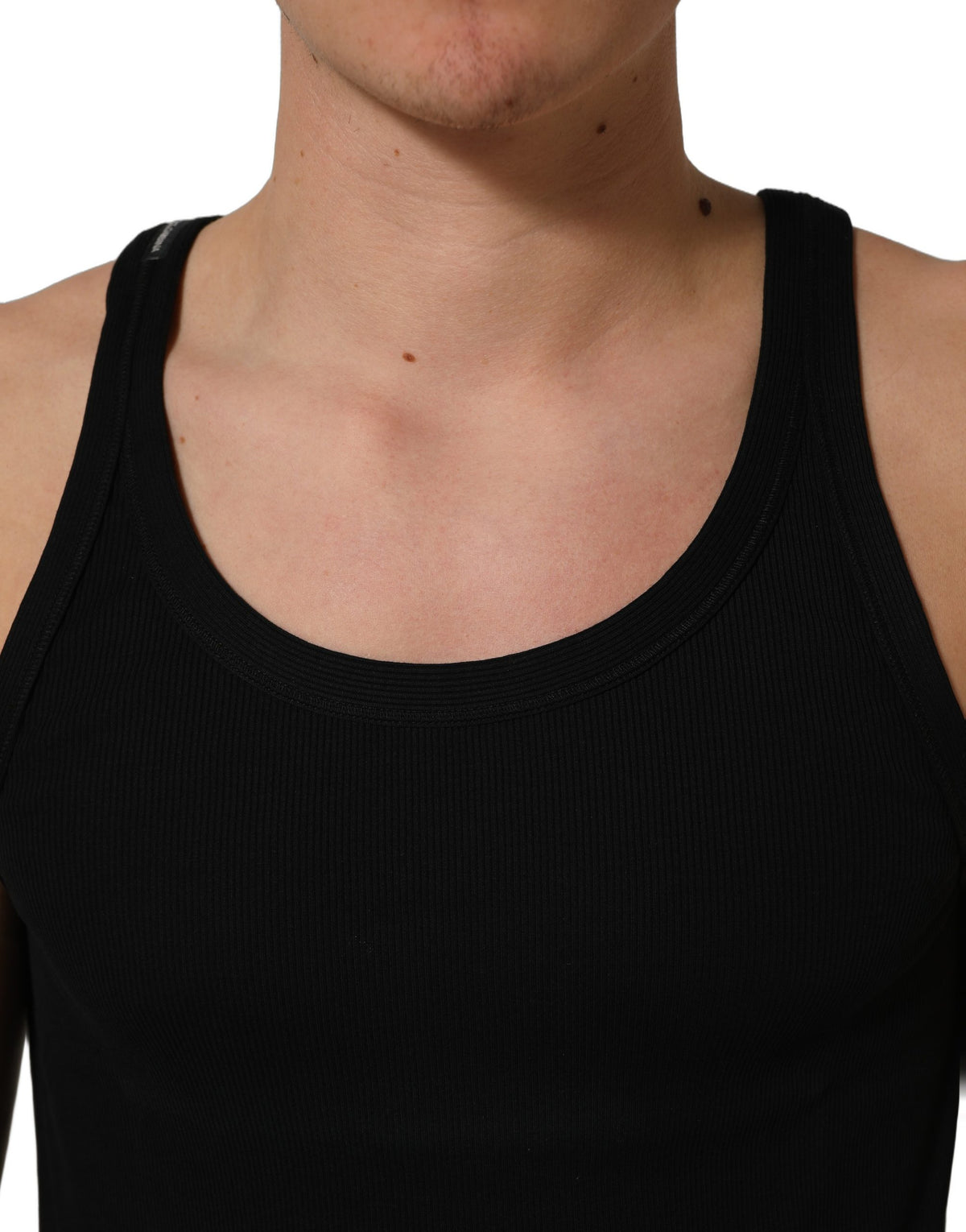 Dolce & Gabbana Black Tank Sleeveless Underwear Men T-shirt