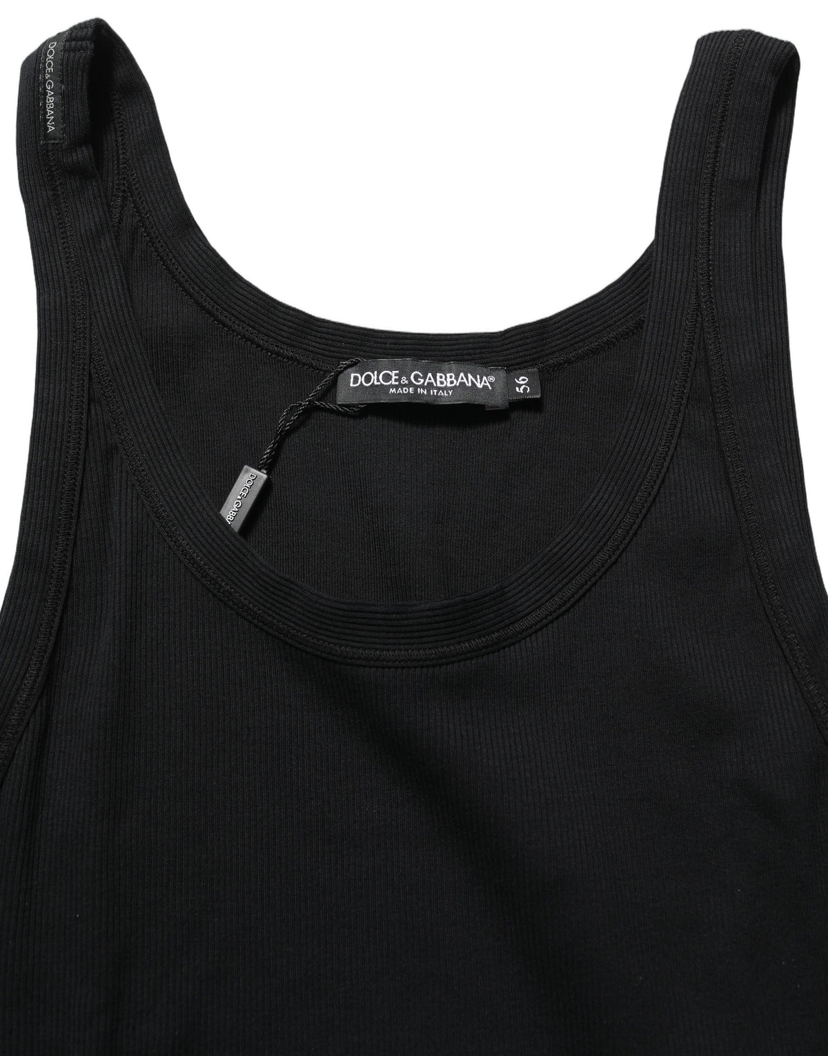Dolce & Gabbana Black Tank Sleeveless Underwear Men T-shirt