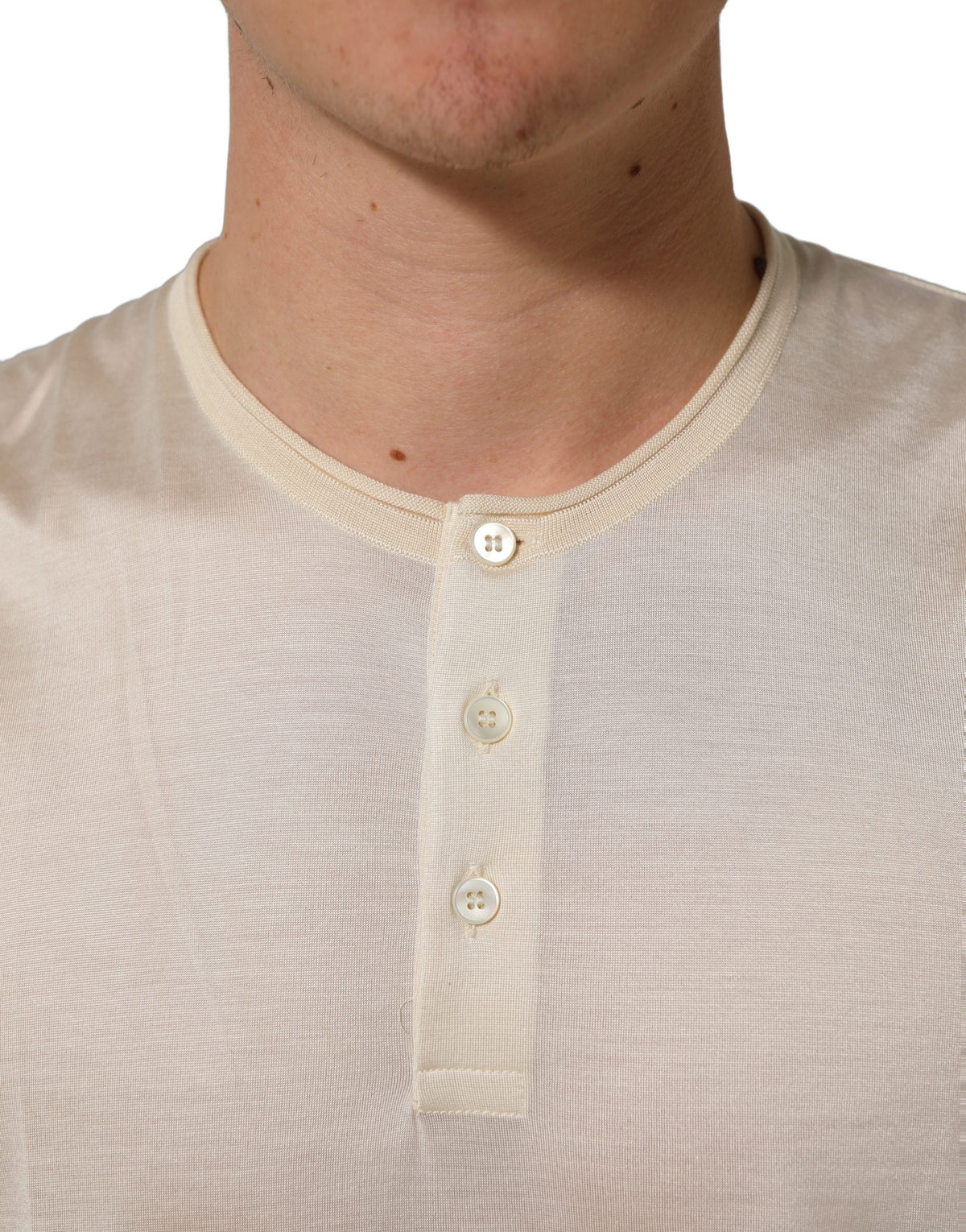 Dolce & Gabbana White Short Sleeve Collared Polo T-shirt