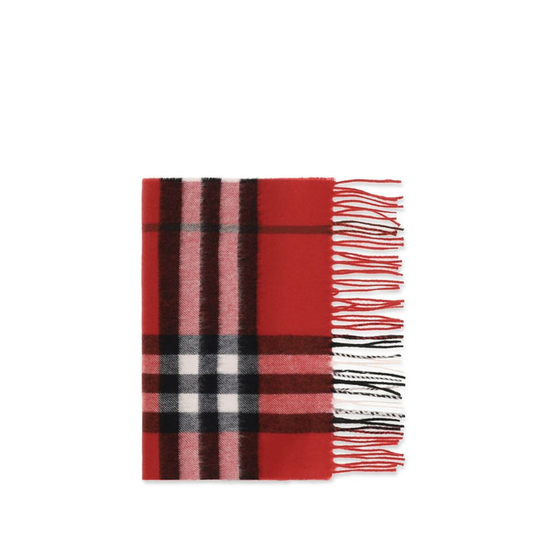 Burberry Multicolor Cashmere Scarf - Iconic Check Pattern