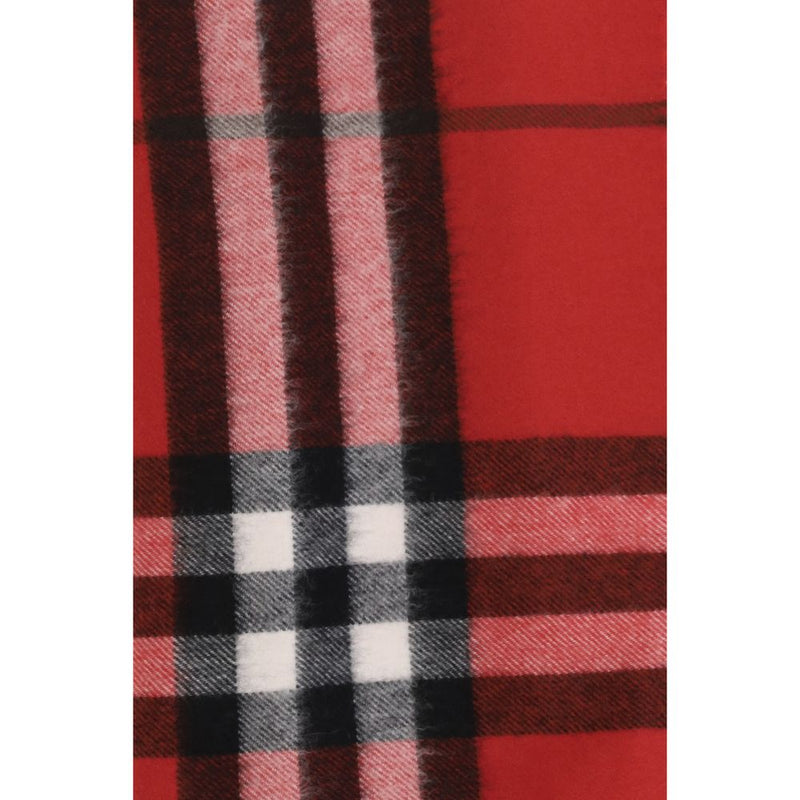 Burberry Multicolor Cashmere Scarf - Iconic Check Pattern