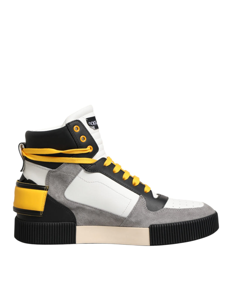 Dolce & Gabbana Milano 1984 Multicolor High Top Sneakers