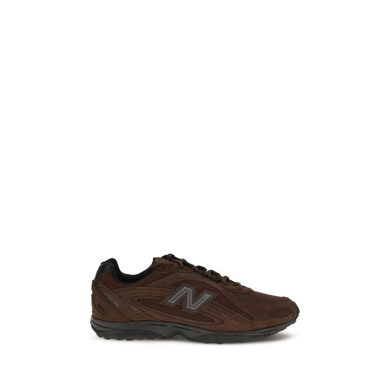 New Balance 204L Brown Fabric Athletic Sneakers for Women
