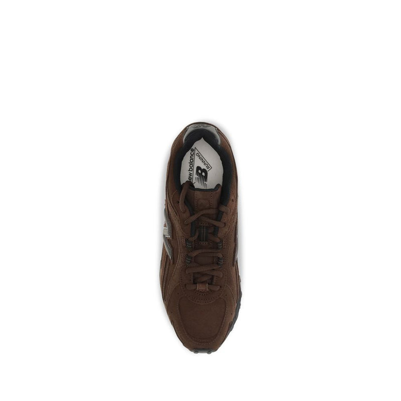 New Balance 204L Brown Fabric Athletic Sneakers for Women