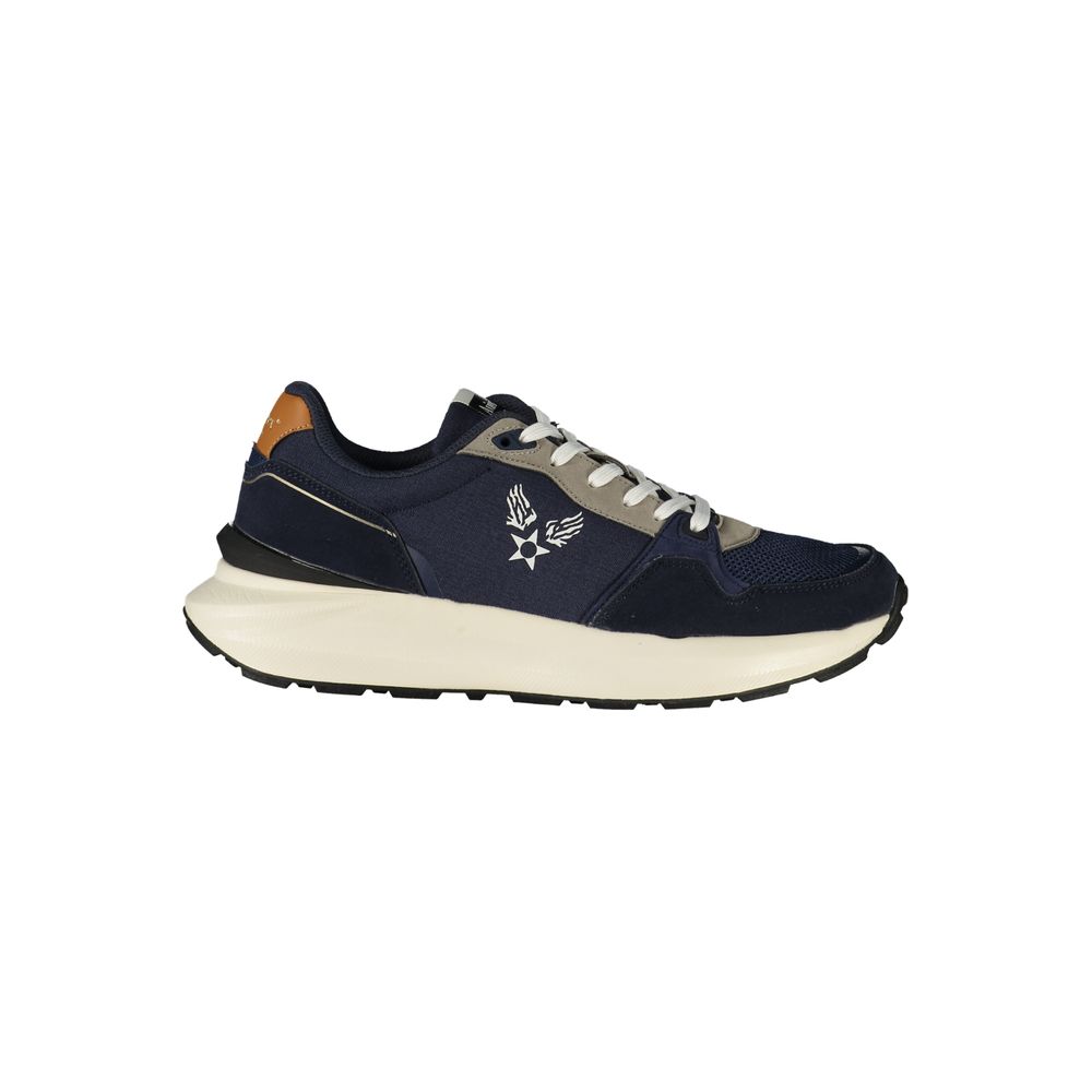Avirex Blue Polyurethane Men's Sneaker