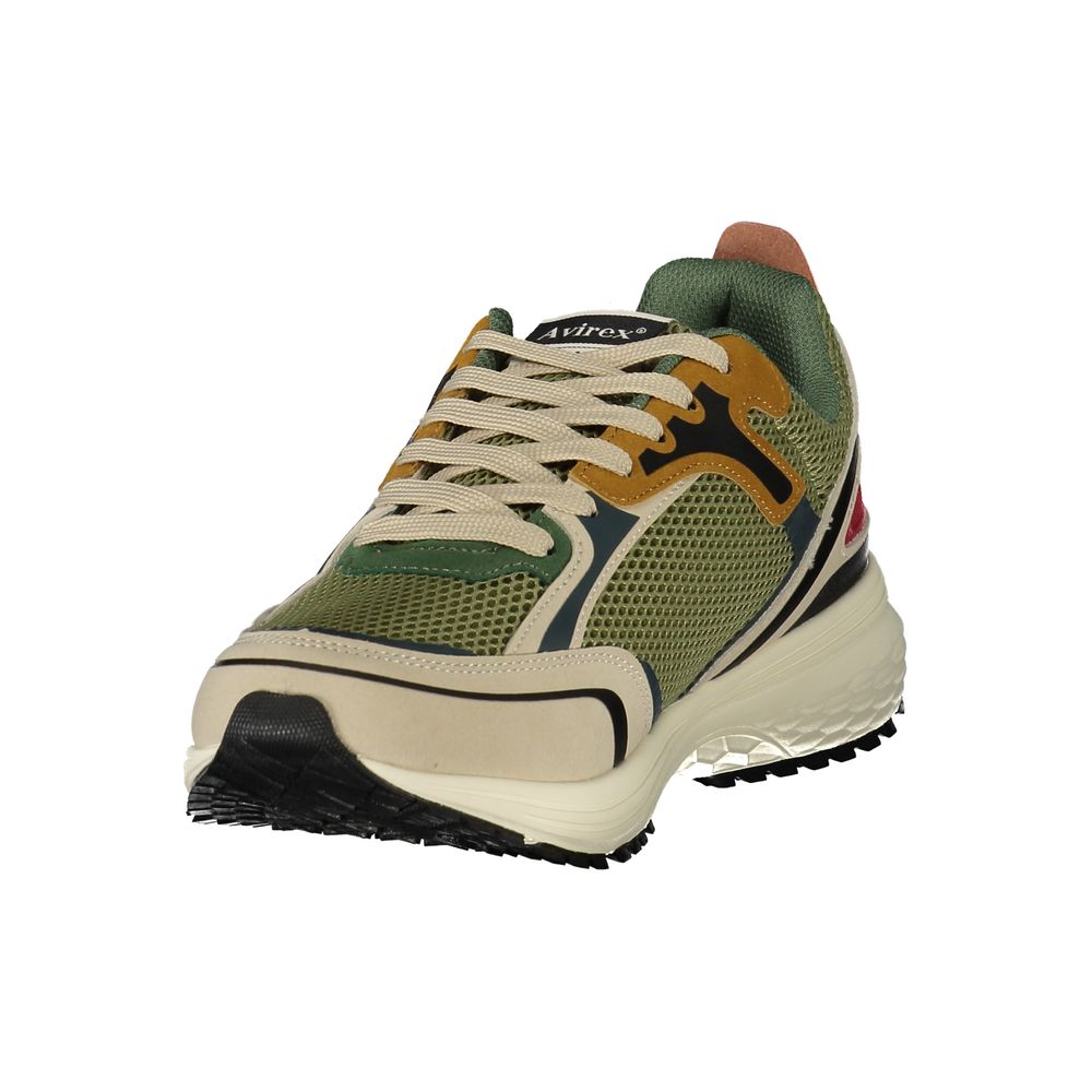 Avirex Verde Polyurethane Men's Sneaker