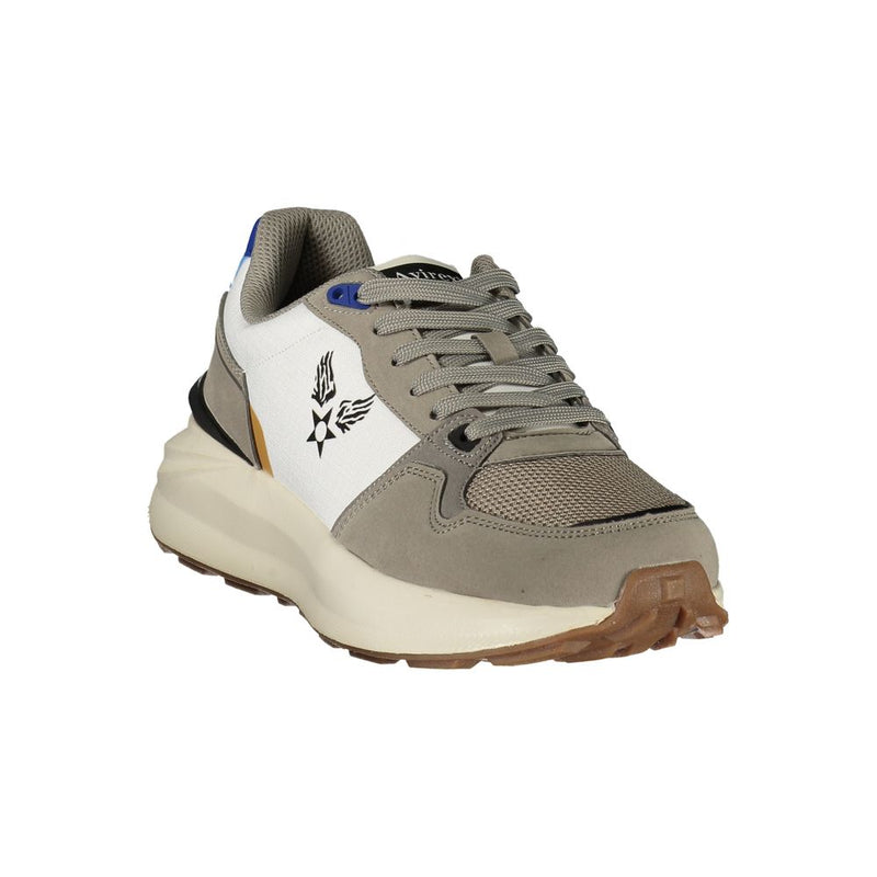 Avirex White Polyester Men's Sneaker - Stylish & Comfortable