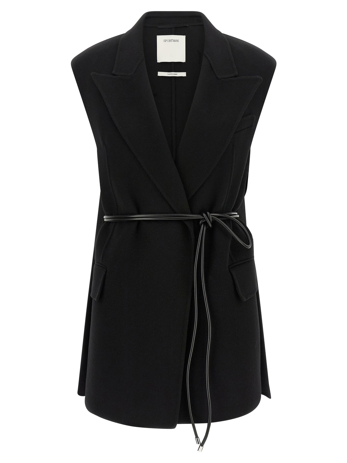 Sportmax Black Wool Blazer